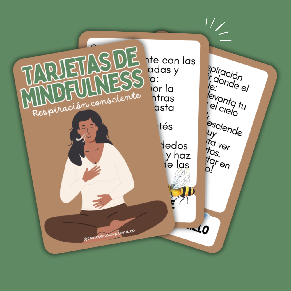 17 Tarjetas de Respiración Consciente